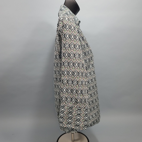 Foxcroft Wrinkle Free Button Down Statement sleeves Fitted Women's Size 6P - Picture 4 of 7